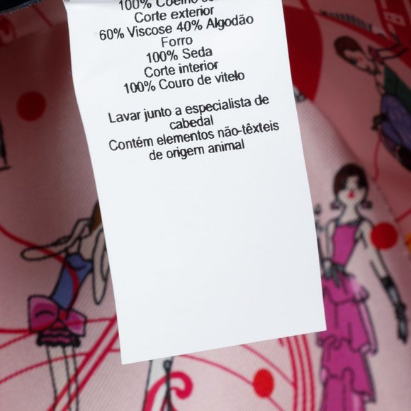 *SOLD* Hermès Pulm Rabbit Felt Hat with Bow - Picture 14 of 15